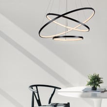 Allanah Iron Dimmable LED Pendant Light